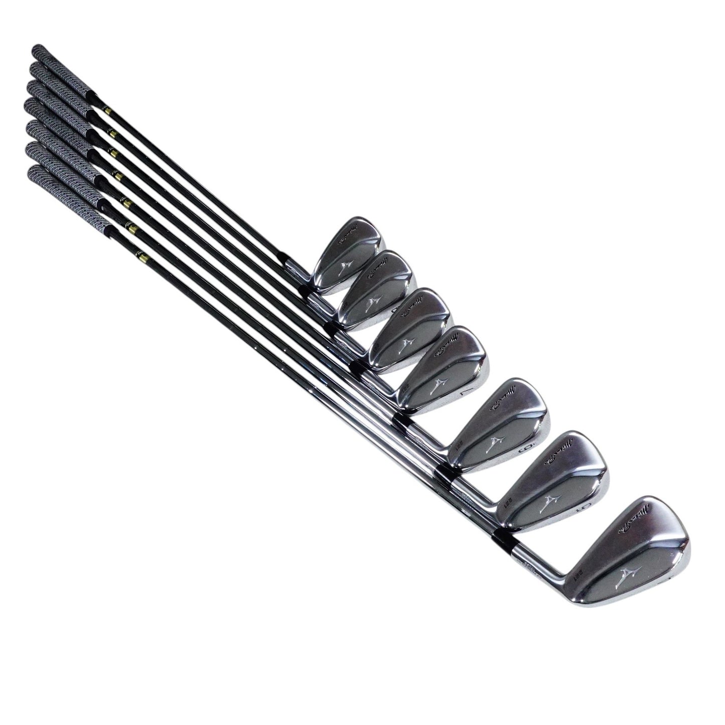 Mizuno Pro 221 Iron Set Dynamic Gold S300 Stiff Flex Steel 4-PW Very Good RH