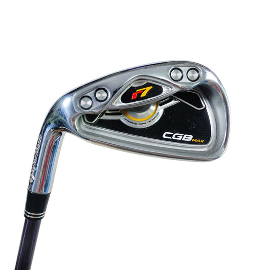 TaylorMade R7 CGB Max 6 Iron REAX 90 Stiff Flex Black Steel 37.75" LH