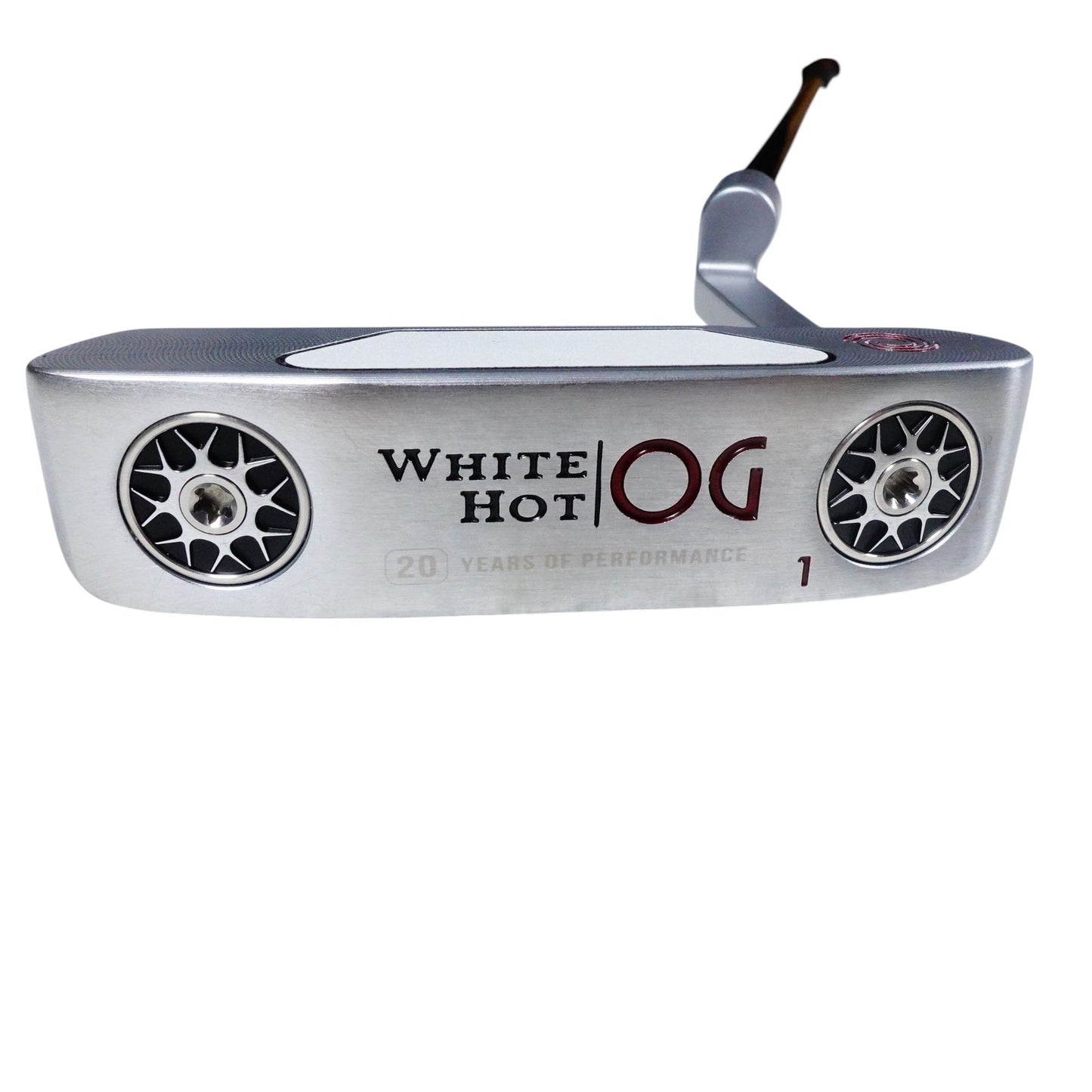 Odyssey White Hot OG 1 Tour Issue Black Shaft Blade Putter 35.5" RH with HC