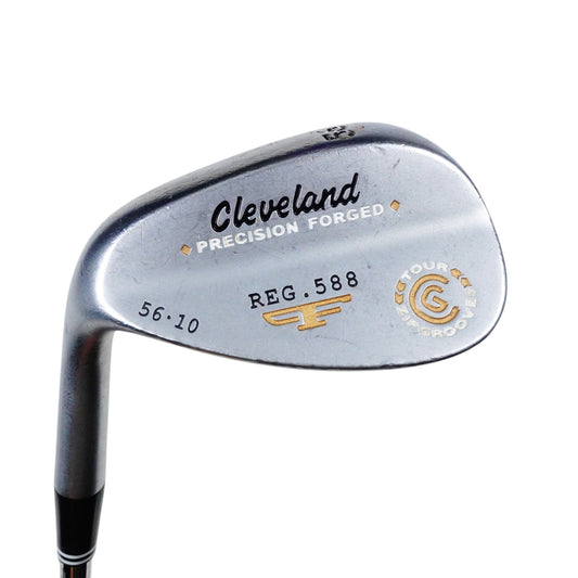 Cleveland Sand Wedge SW 56 Degree 10 Reg 588 Tour Zip Groove Steel 35.5" LH