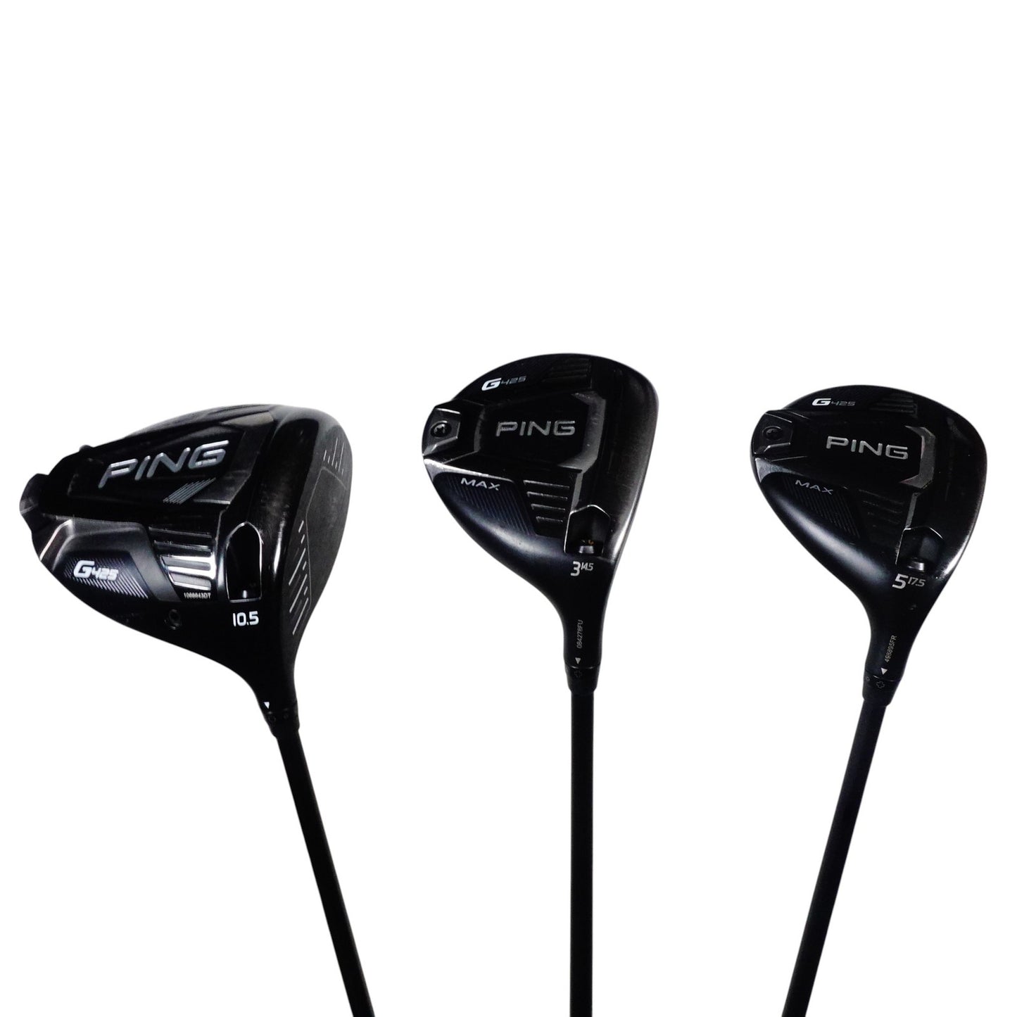 Ping G425 Max Driver 3 5 Wood Custom Set Drago Regular Flex PURE Graphite RH