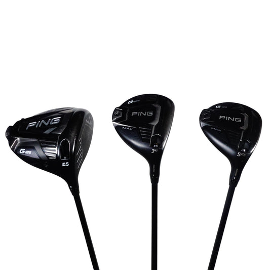 Ping G425 Max Driver 3 5 Wood Custom Set Drago Regular Flex PURE Graphite RH