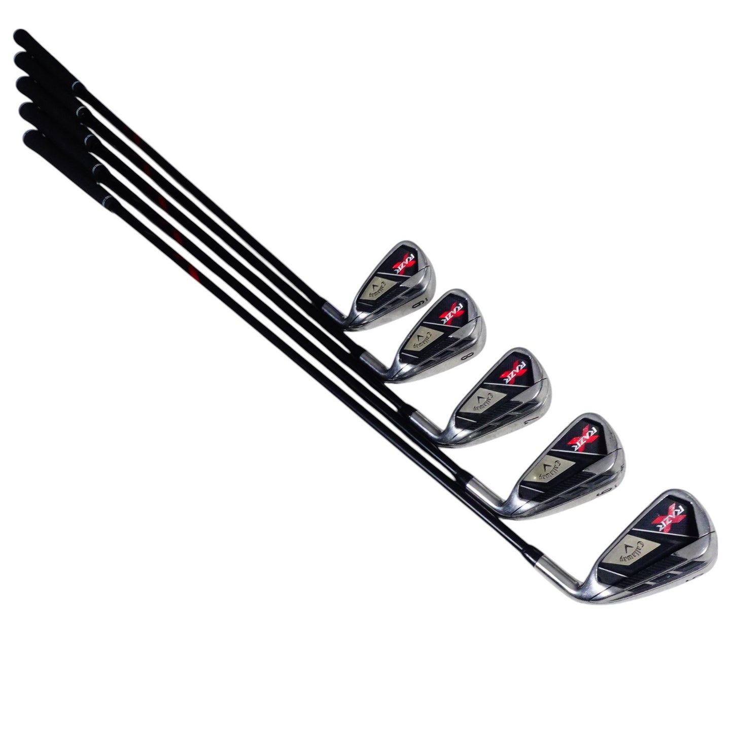 Callaway Razr X Iron Set Regular Flex Graphite 5-9 RH NEW GRIPS