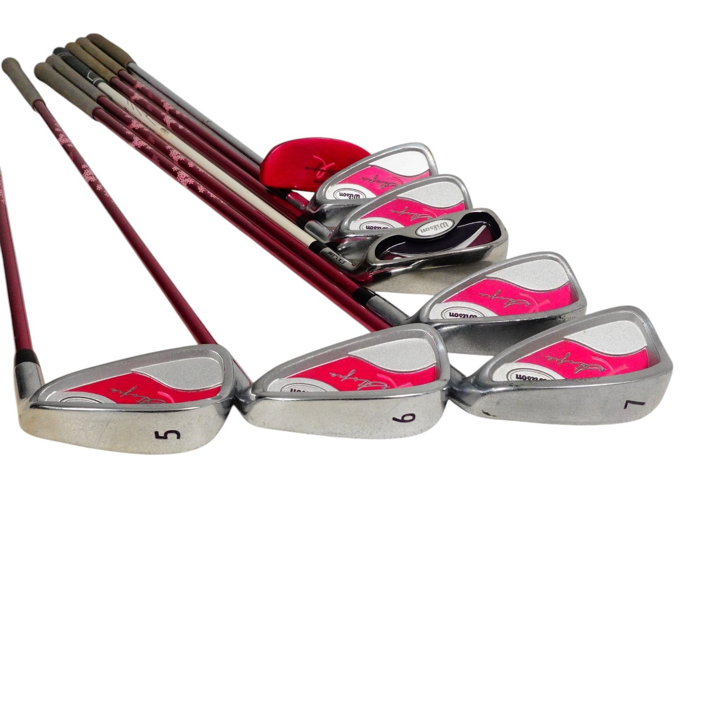 Wilson Ladies Hope Golf Set with Bag Driver Fairway Wood Hybrid 5-SW Putter RH