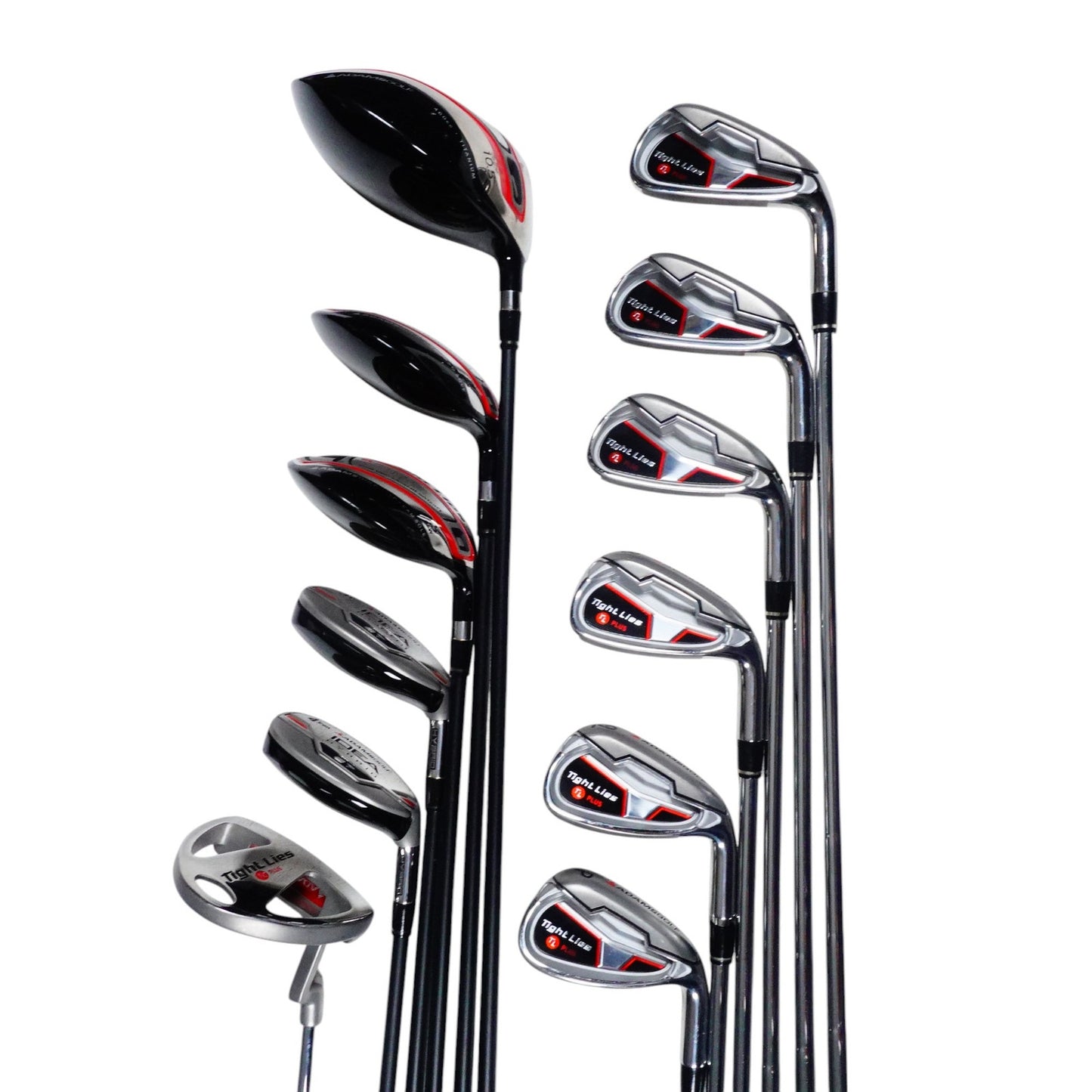 Adams Tight Lies Wood 1 3 5 Hybrid 3 4 Iron 5-SW Putter Regular Flex Golf Set RH
