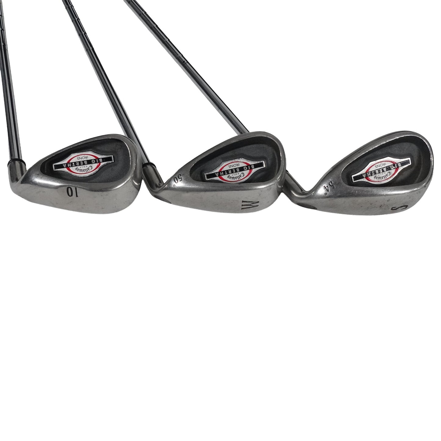 Callaway Big Bertha Iron Set Uniflex Steel 4-10+PW+SW RH NEW GRIPS