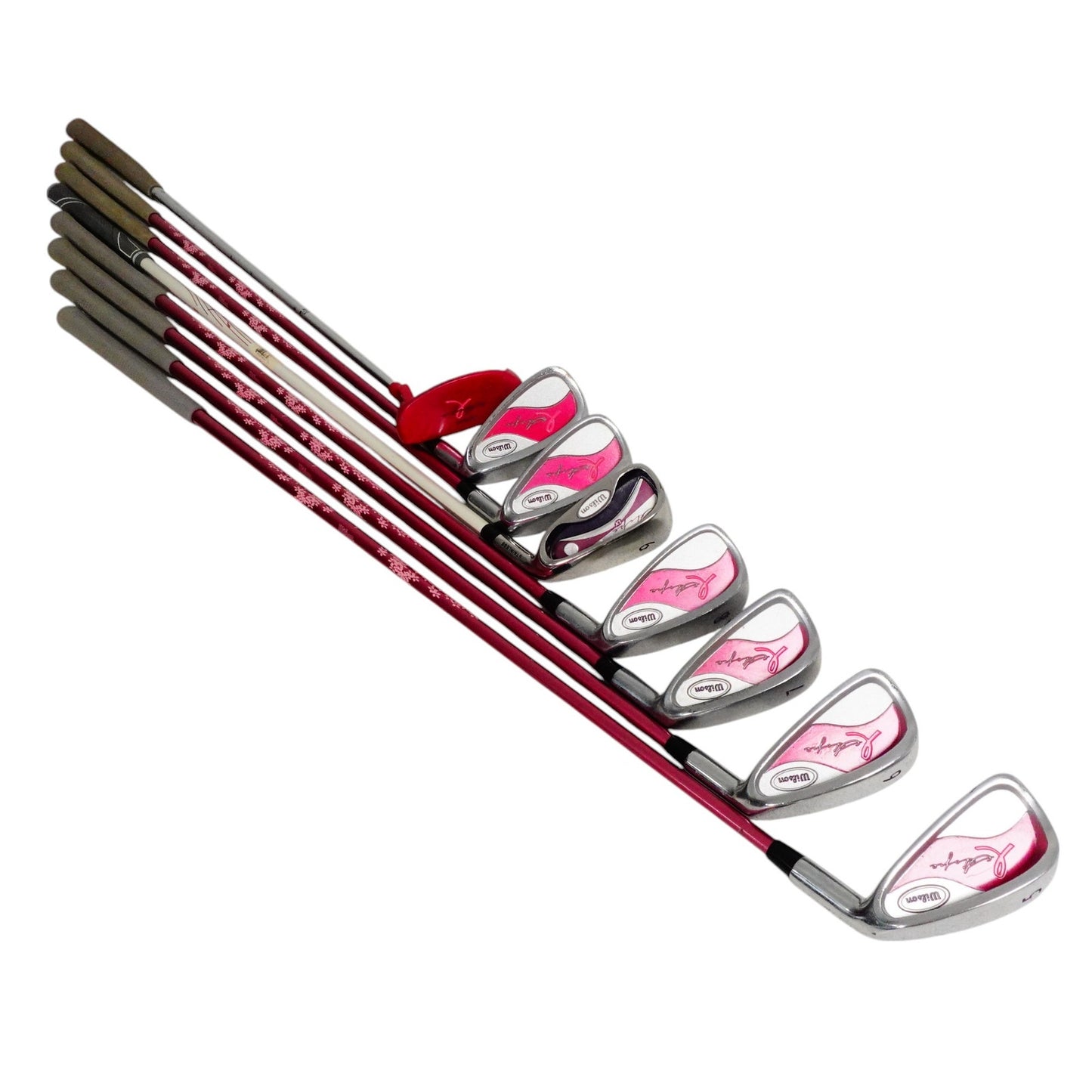 Wilson Ladies Hope Golf Set with Bag Driver Fairway Wood Hybrid 5-SW Putter RH