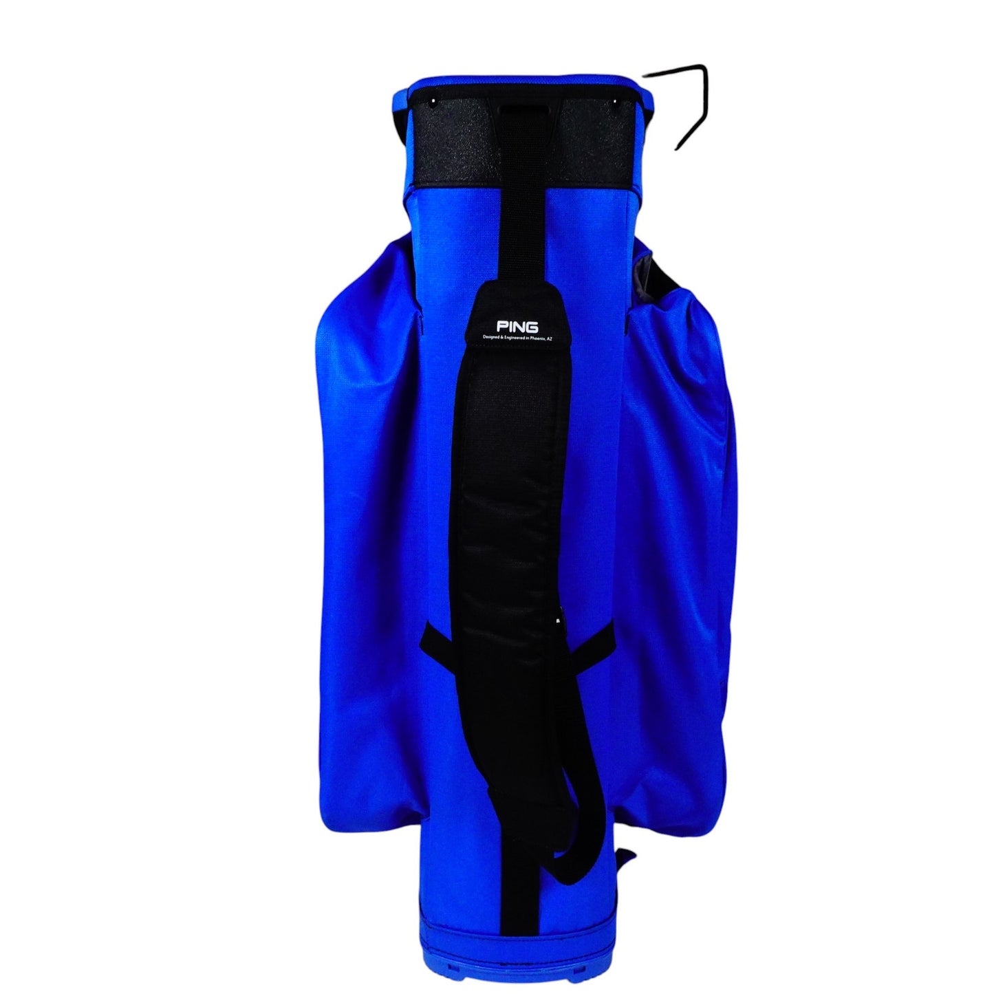 Ping Pioneer Golf Bag Blue 15 Way Cart Bag with Strap Rain Cover