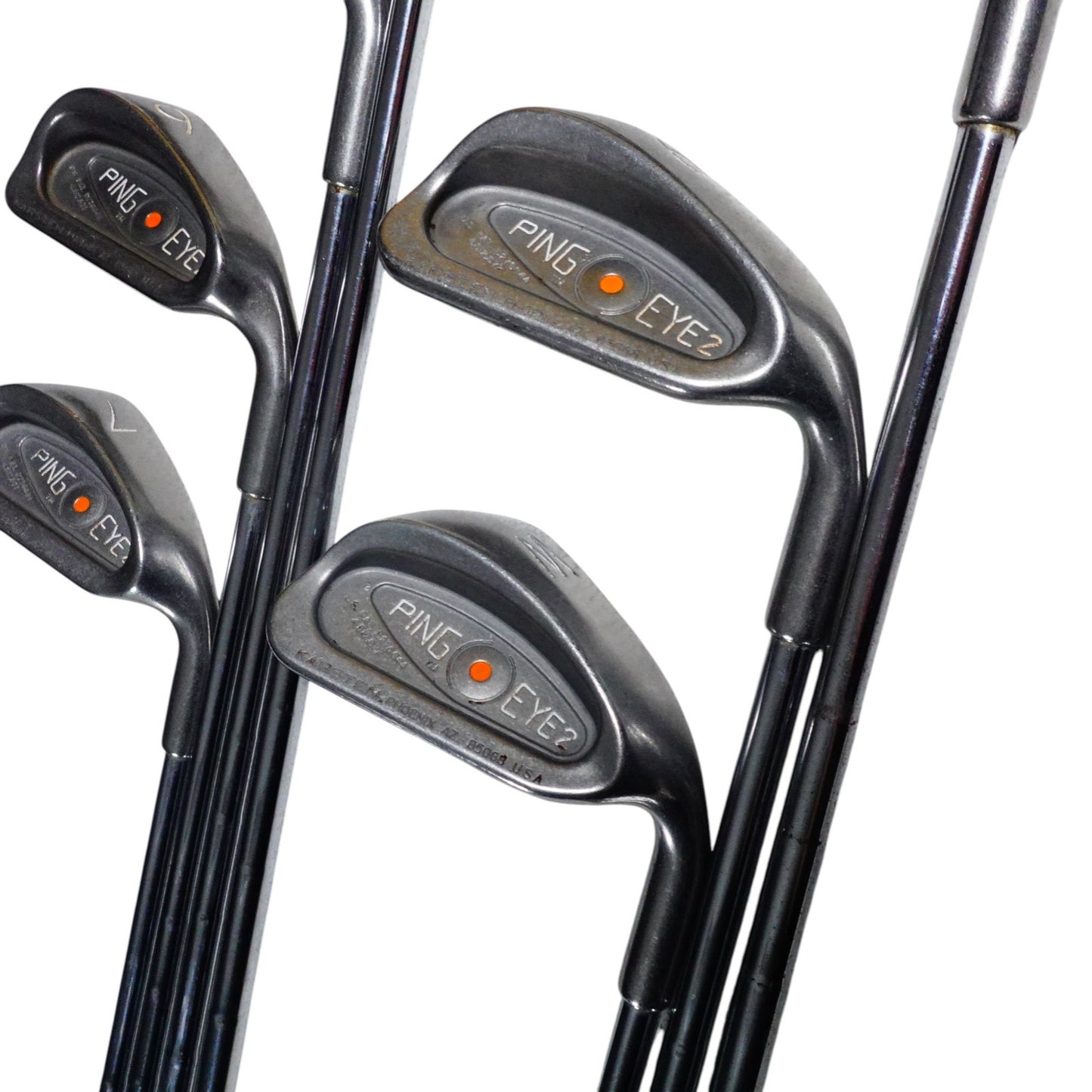 Ping Eye 2 Orange Dot Iron Set ZZ Lite Stiff Steel -0.5" 4-PW RH Matching Serial
