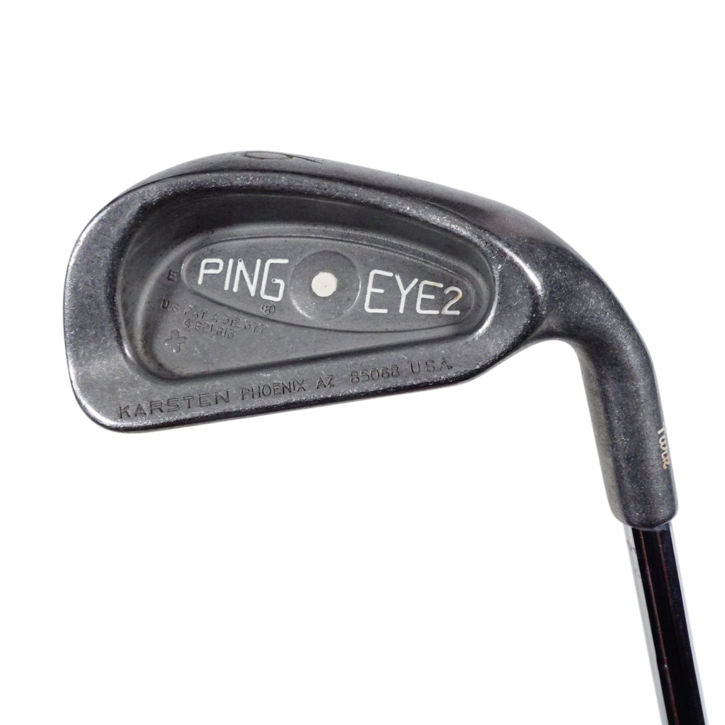 Ping Eye 2 + White Dot 6 Iron K Shaft Stiff Flex Steel 37.5" RH NEW GRIP
