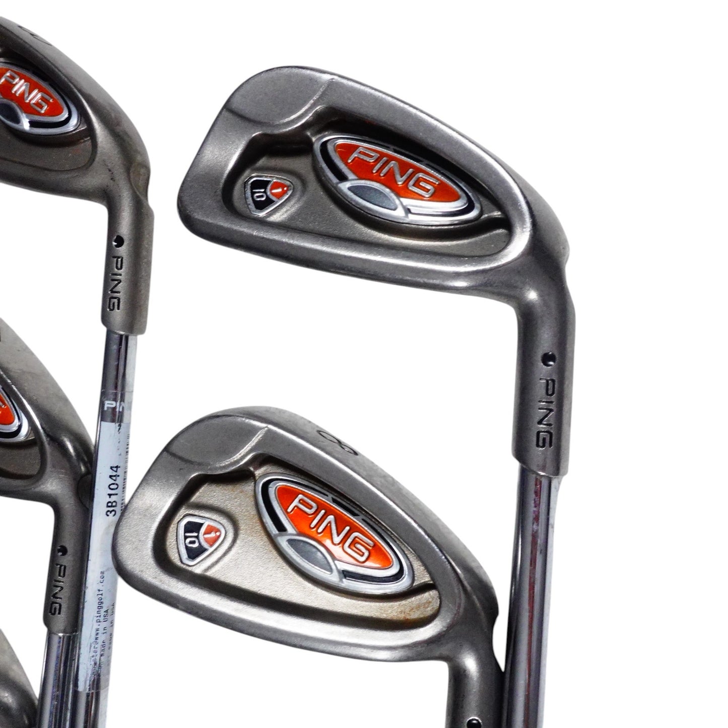 Ping i10 Black Dot Iron Set AWT Stiff Flex Steel 3-PW RH NEW GRIPS