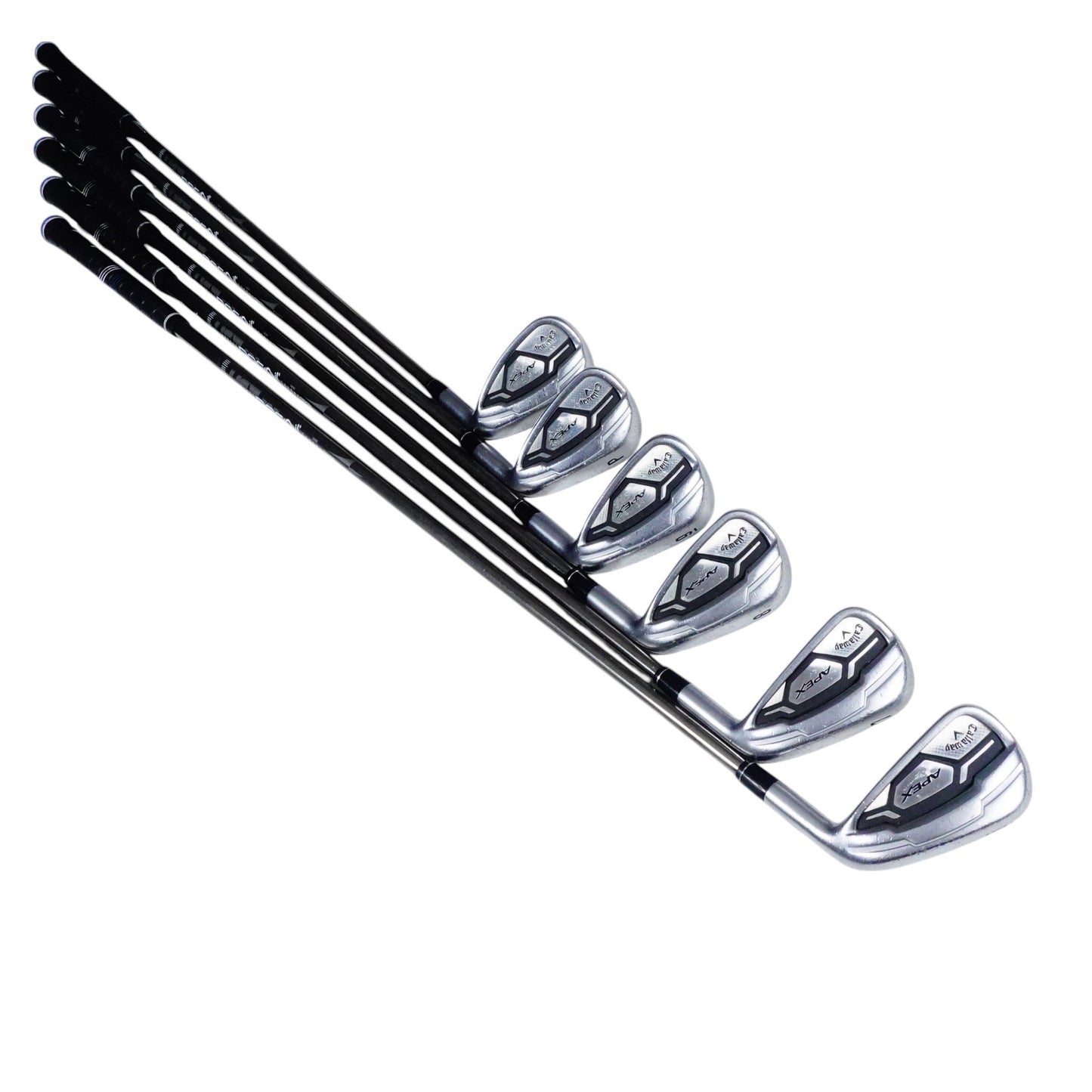 Callaway Apex CF16 Iron Set Recoil F4 Stiff Flex Graphite 6-PW+A RH