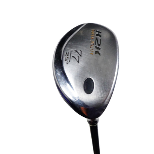 K2K Super Utility Hybrid 77 25 Degree Ladies Flex Graphite 39" RH NEW GRIP