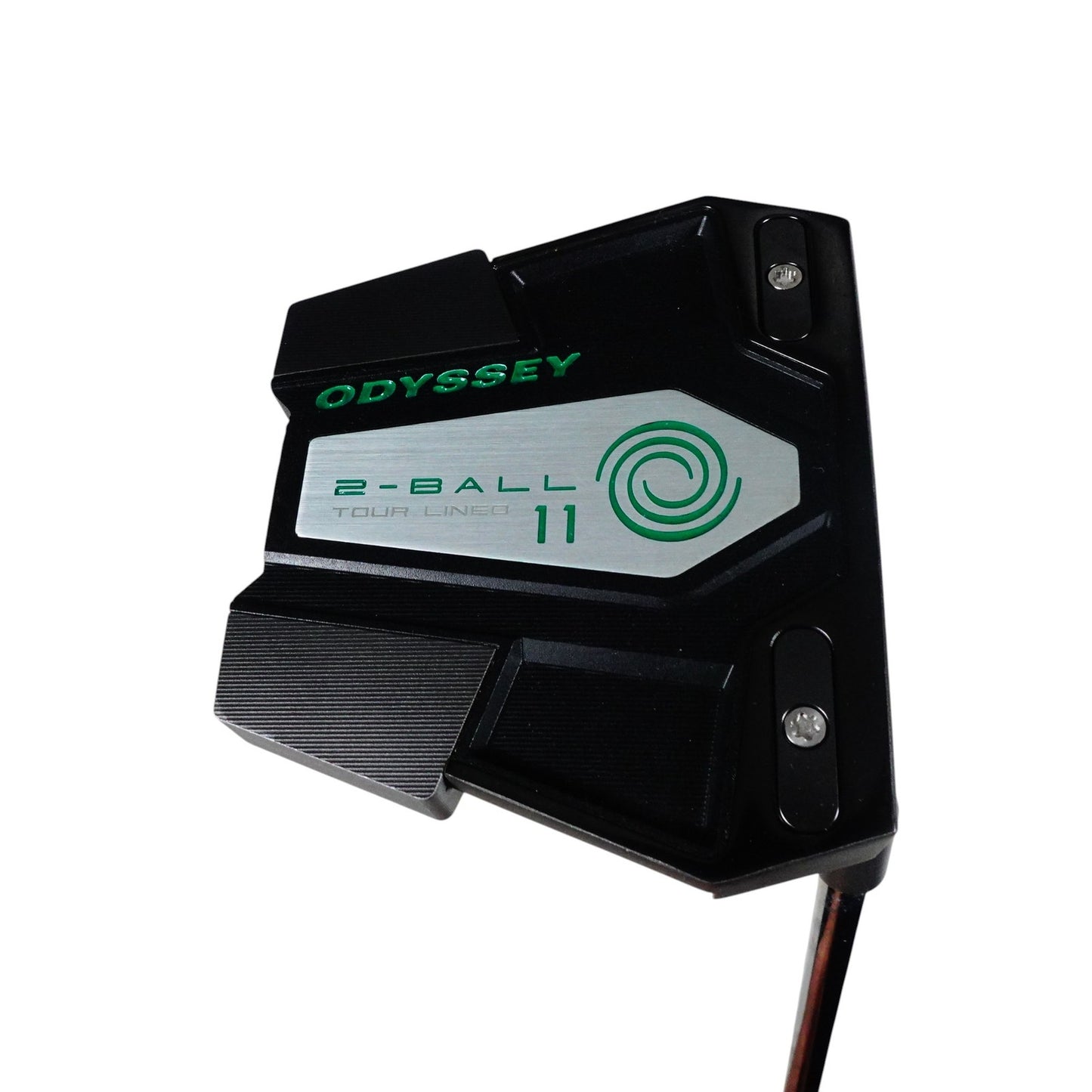 Odyssey 2 Ball Tour Lined 11 TOUR ISSUE Green Outline Stroke Lab Putter 34" RH