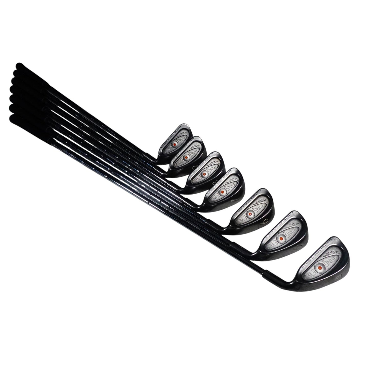Ping Eye 2 Orange Dot Iron Set ZZ Lite Stiff Steel -0.5" 4-PW RH Matching Serial
