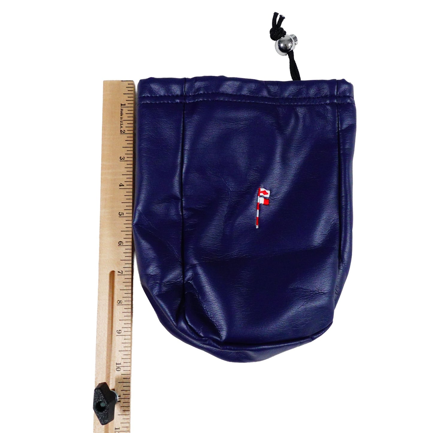 Friar's Head Golf Club Blue Valuables Pouch Bag Drawstring