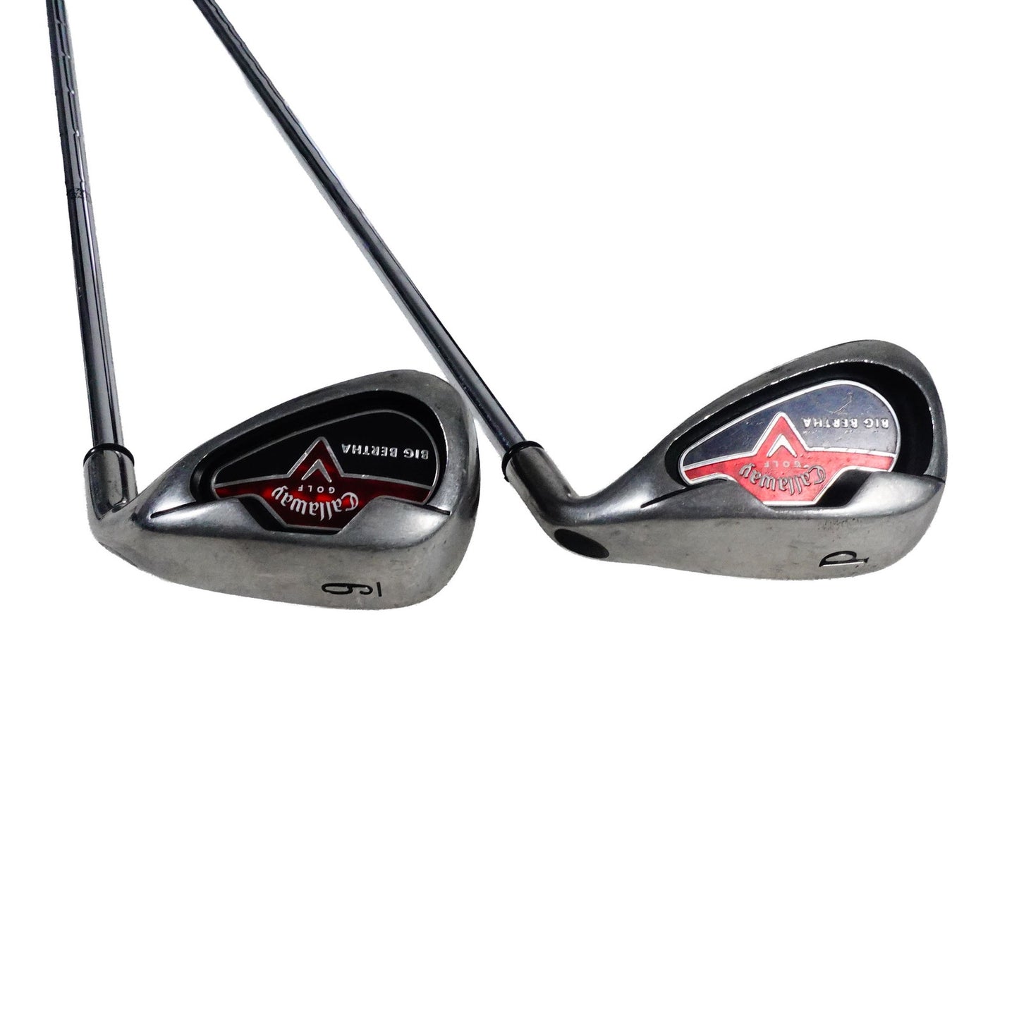 Callaway Big Bertha Iron Set Uniflex Steel 3-PW RH NEW GRIPS