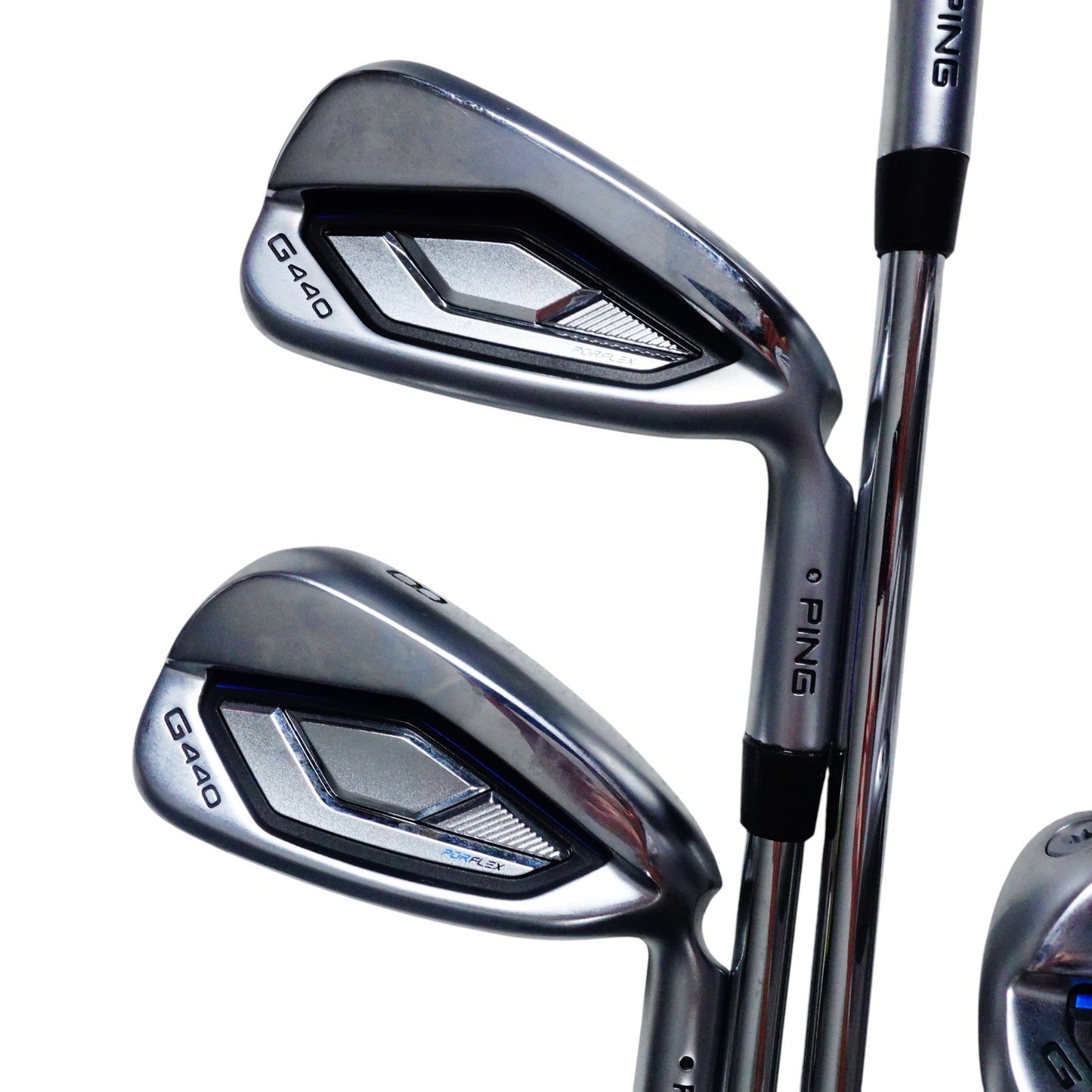 PIng G440 Black Dot Iron Set Dynamic Gold 105 S300 Stiff Flex Steel 6-PW+U RH