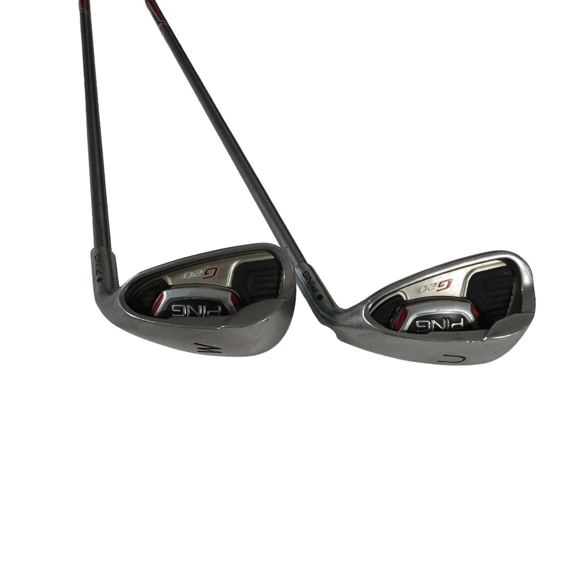 Ping G20 Black Dot Iron Set TFC 169 I Stiff Flex Graphite 4-PW+ U RH NEW GRIPS