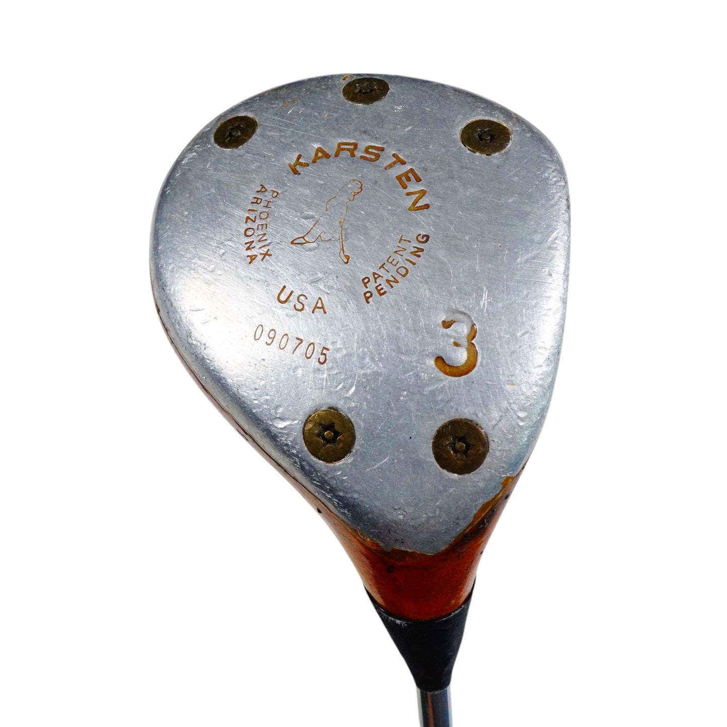 Ping Zing Blonde 3 Wood KT-M Stiff Flex Steel 43.5" RH NEW GRIP