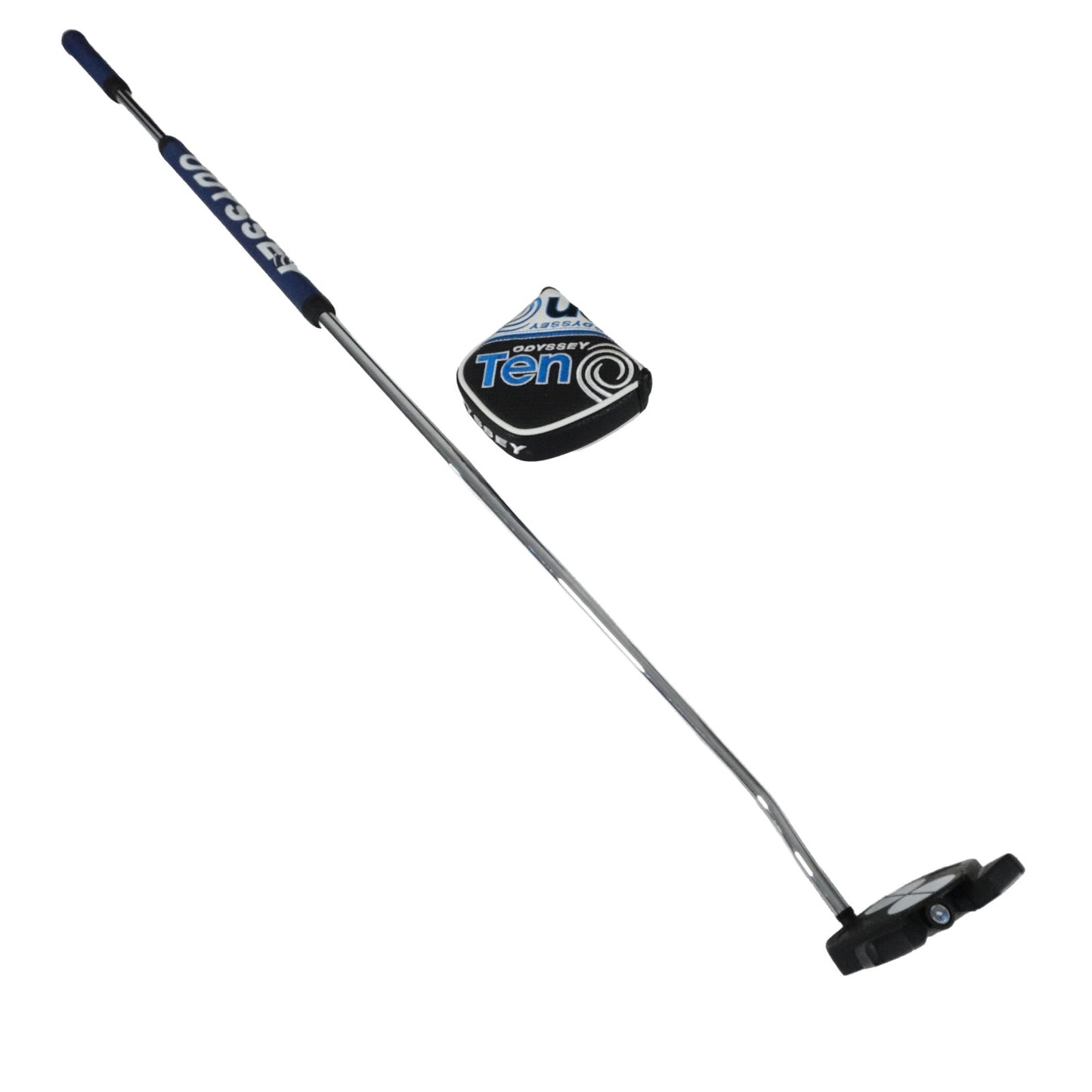 Odyssey 2 Ball Ten Tour Lined Broomstick Putter 48.5" RH w HC