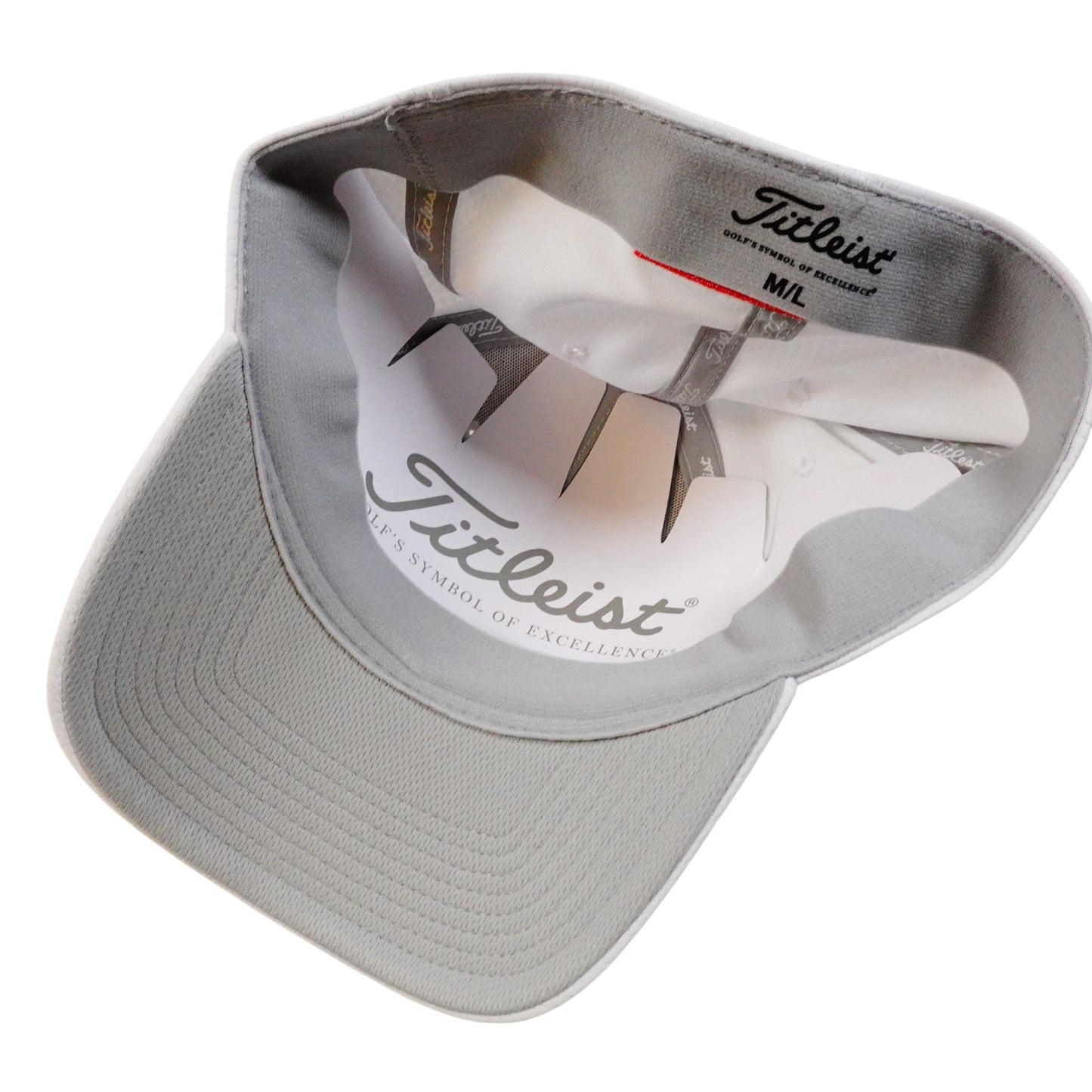 Titleist Tour Elite Pro V1 FJ Embroidered Golf Hat White Blue Letters M / L