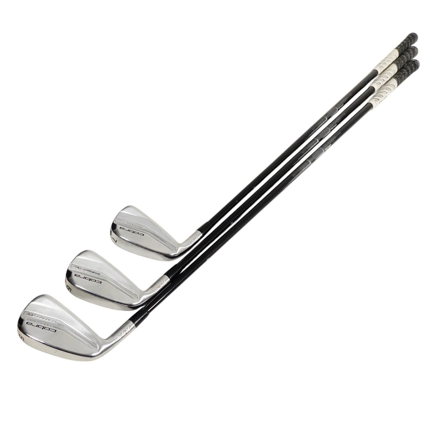 Cobra Forged Tec 5 6 7 Iron Set MMT 105 TX Graphite Extra Stiff Graphite LH