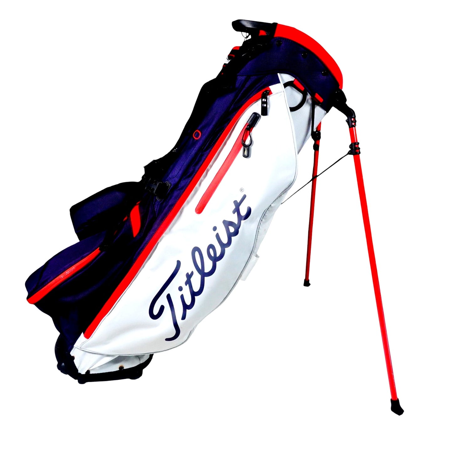 Titleist Players 4 Plus Stand Carry Golf Bag USA Red White Blue 4 Way