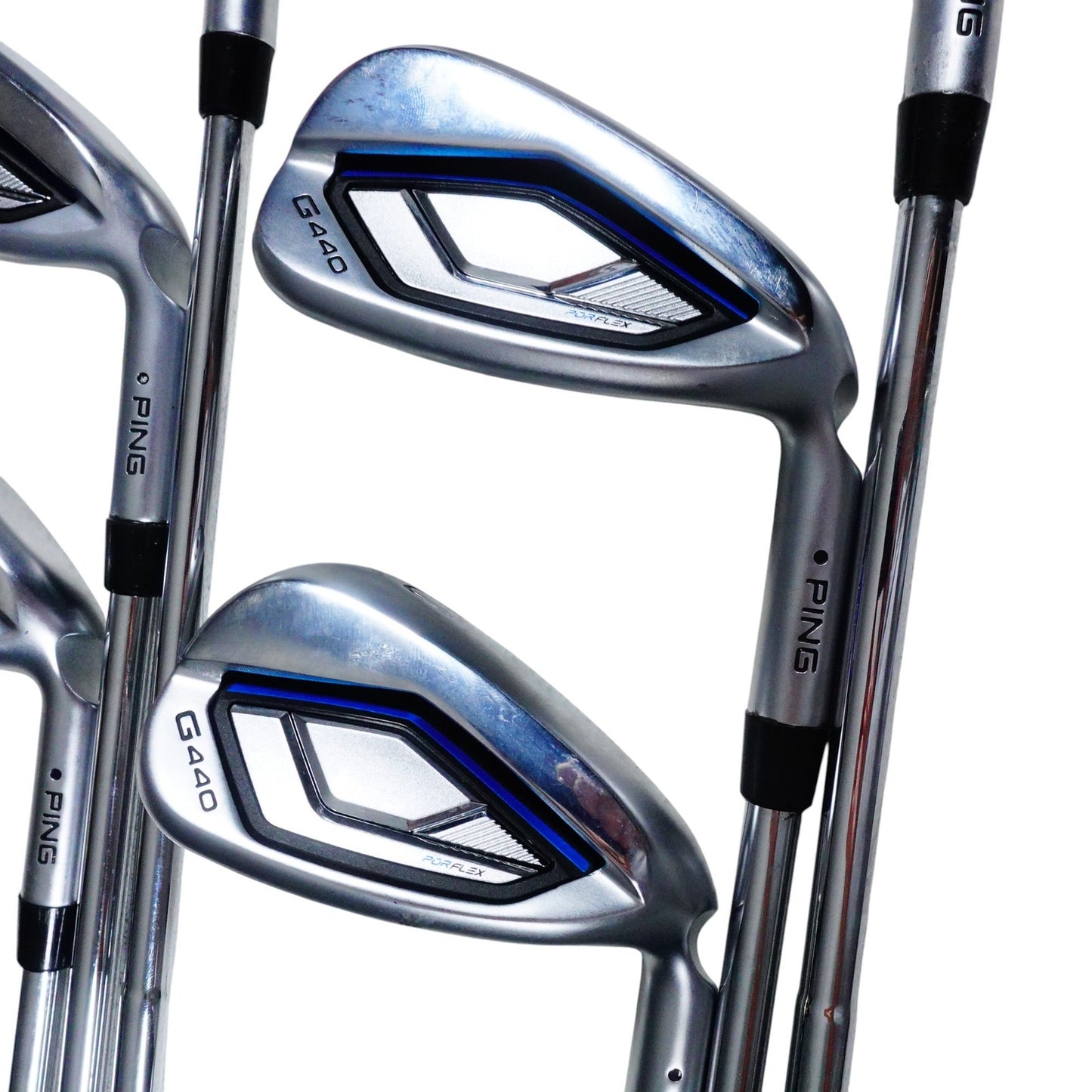 PIng G440 Black Dot Iron Set Dynamic Gold 105 S300 Stiff Flex Steel 6-PW+U RH