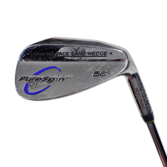 PureSpin Diamond Face 56 Degree SW Sand Wedge Steel 35.5" RH NEW GRIP