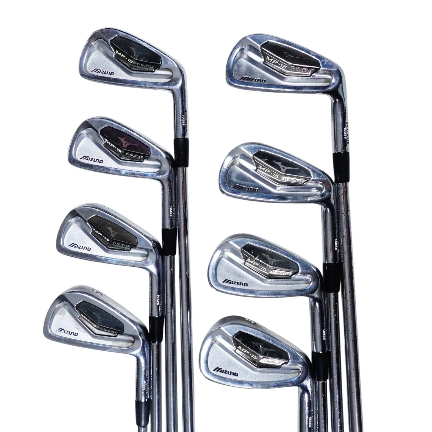 Mizuno MP-15 Iron Set Project X 6.5 Extra Stiff 3-PW +1.25" RH NEW GRIPS