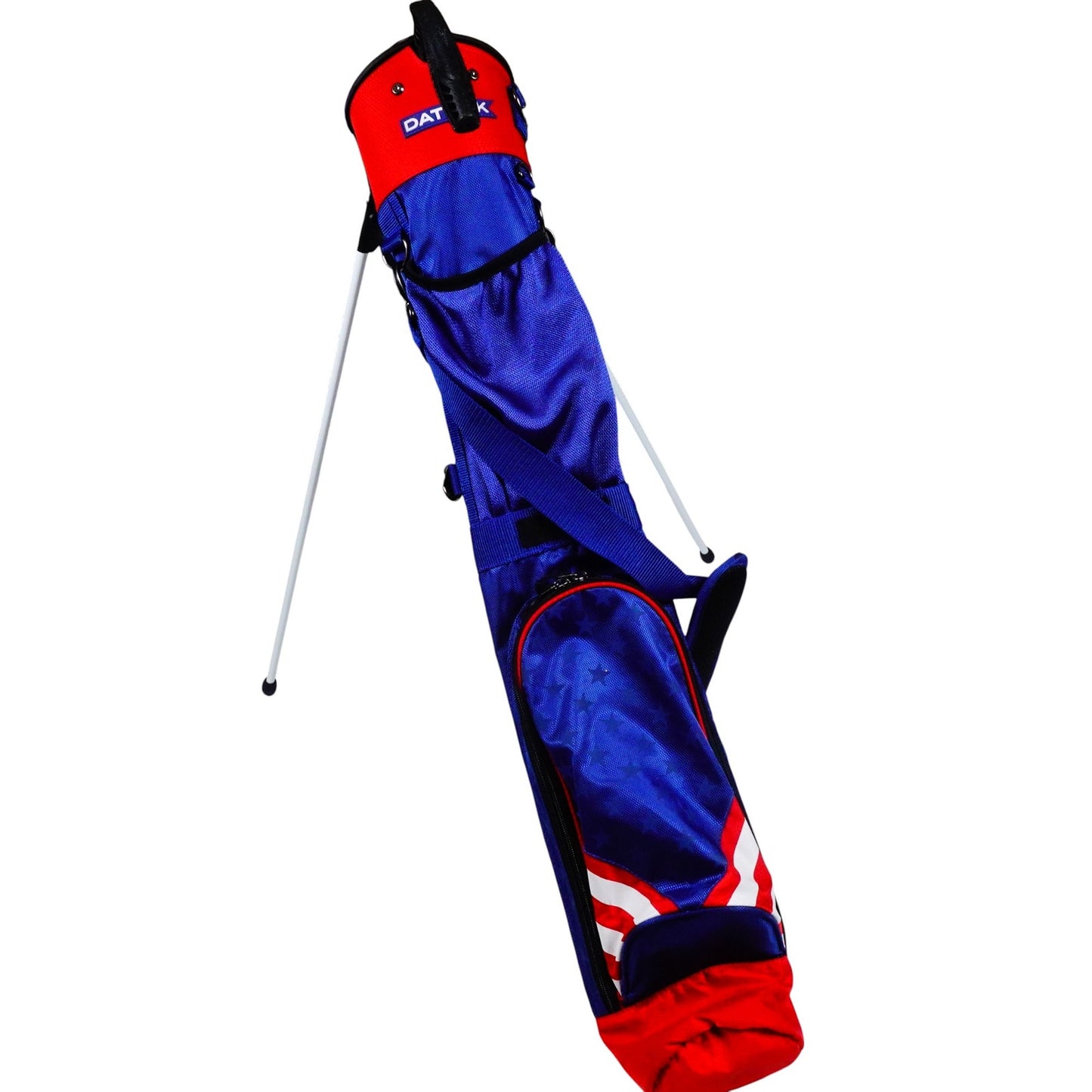 Datrek USA Stars and Stripes Blue Red Stand Carry Sunday Range Golf Bag