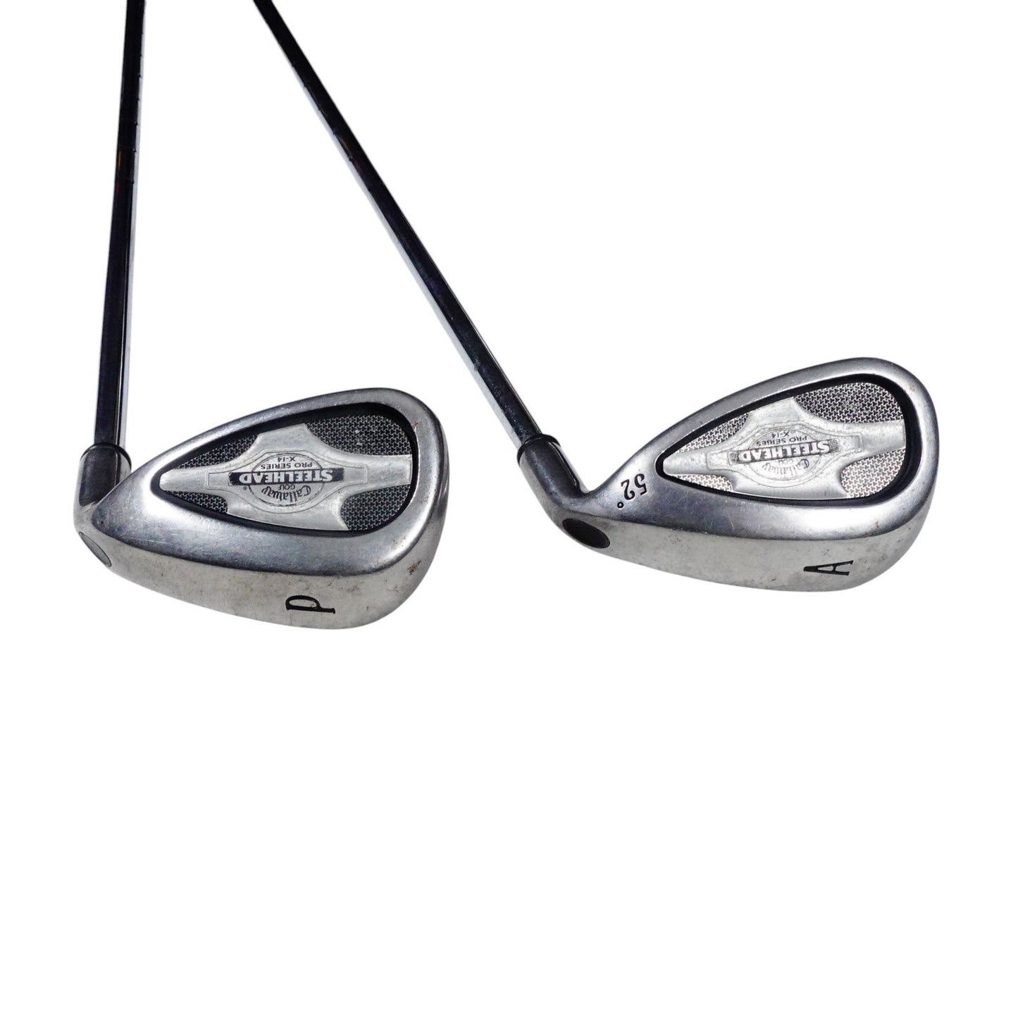 Callaway Steelhead Pro Series X-14 Uniflex Steel Iron Set 4-PW+A RH NEW GRIPS