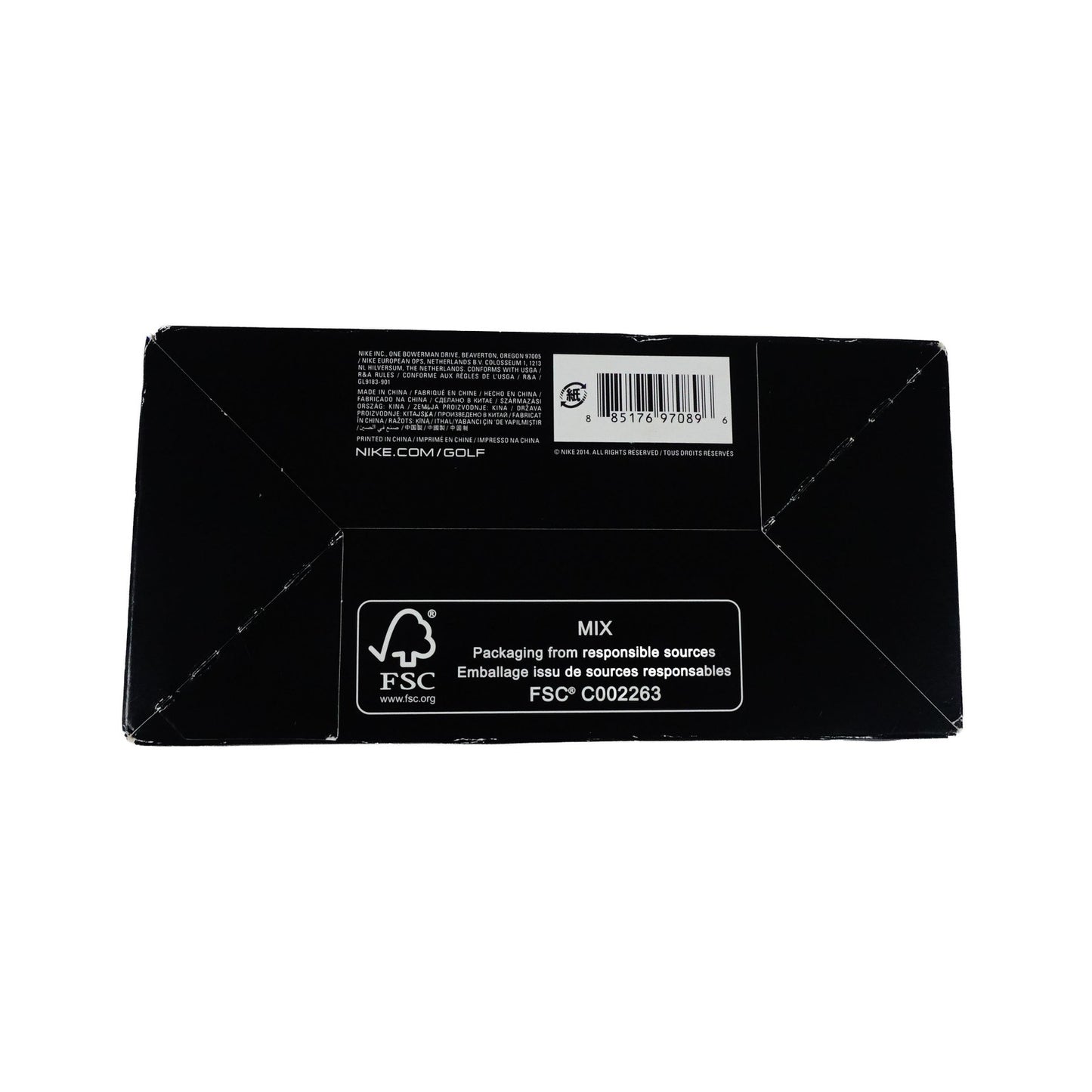 Nike MOJO Extremely Long & Bright Blue Orange Yellow Blue 24 Golf Balls RARE