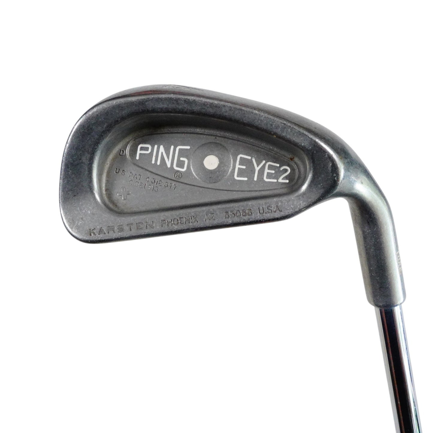 Ping Eye 2 + White Dot 4 Iron K Shaft Stiff Flex Steel 38.5" RH NEW GRIP