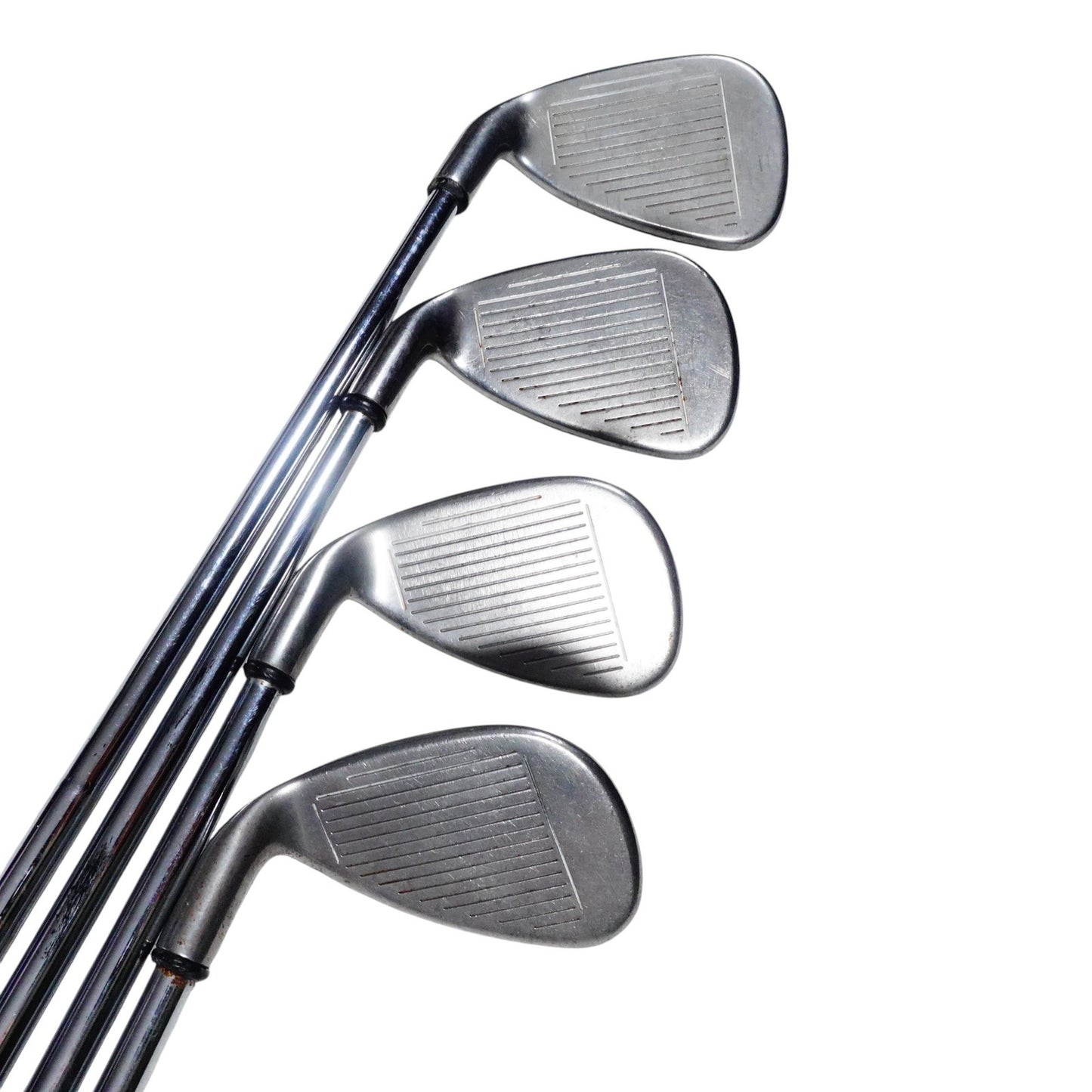 Callaway Steelhead Pro Series X-14 Uniflex Steel Iron Set 4-PW+A RH NEW GRIPS