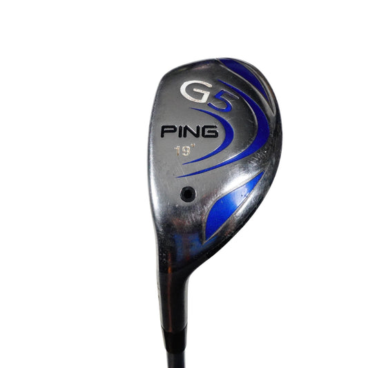 Ping G5 3 Hybrid 19 Degree TFC 100H Regular Flex Graphite 40" LH NEW GRIP