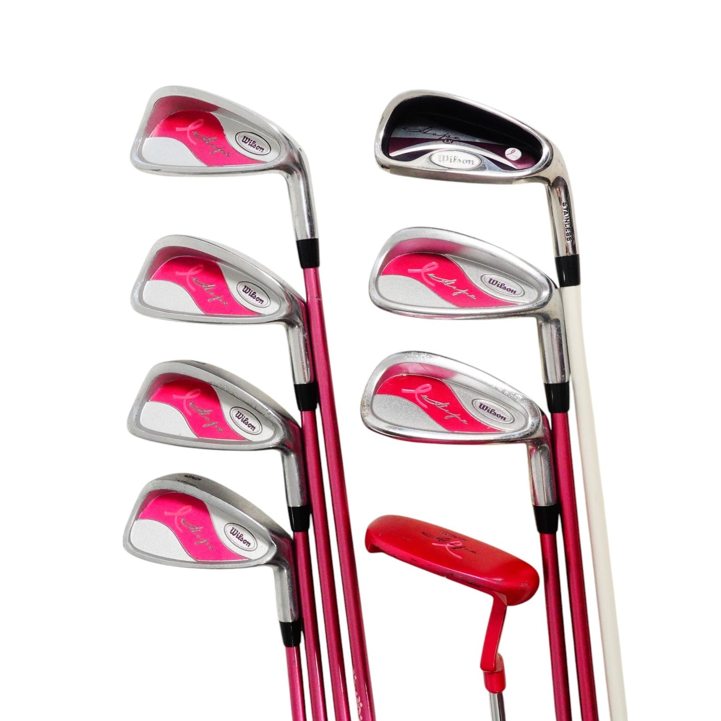 Wilson Ladies Hope Golf Set with Bag Driver Fairway Wood Hybrid 5-SW Putter RH