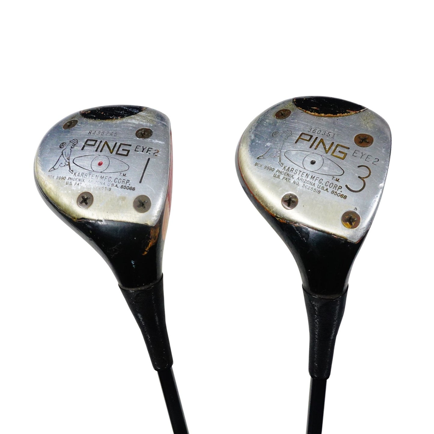 Ping Eye 2 Driver and 3 Wood UST Easyflex Graphite RH NEW GRIP