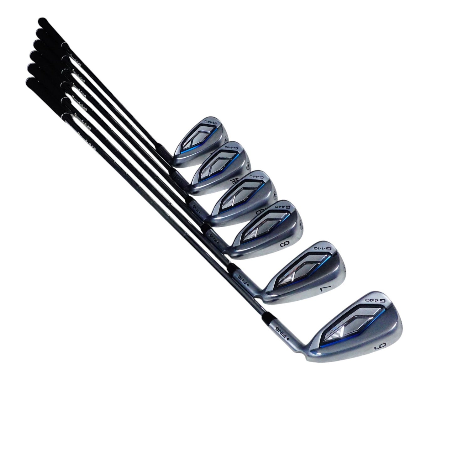 PIng G440 Black Dot Iron Set Dynamic Gold 105 S300 Stiff Flex Steel 6-PW+U RH