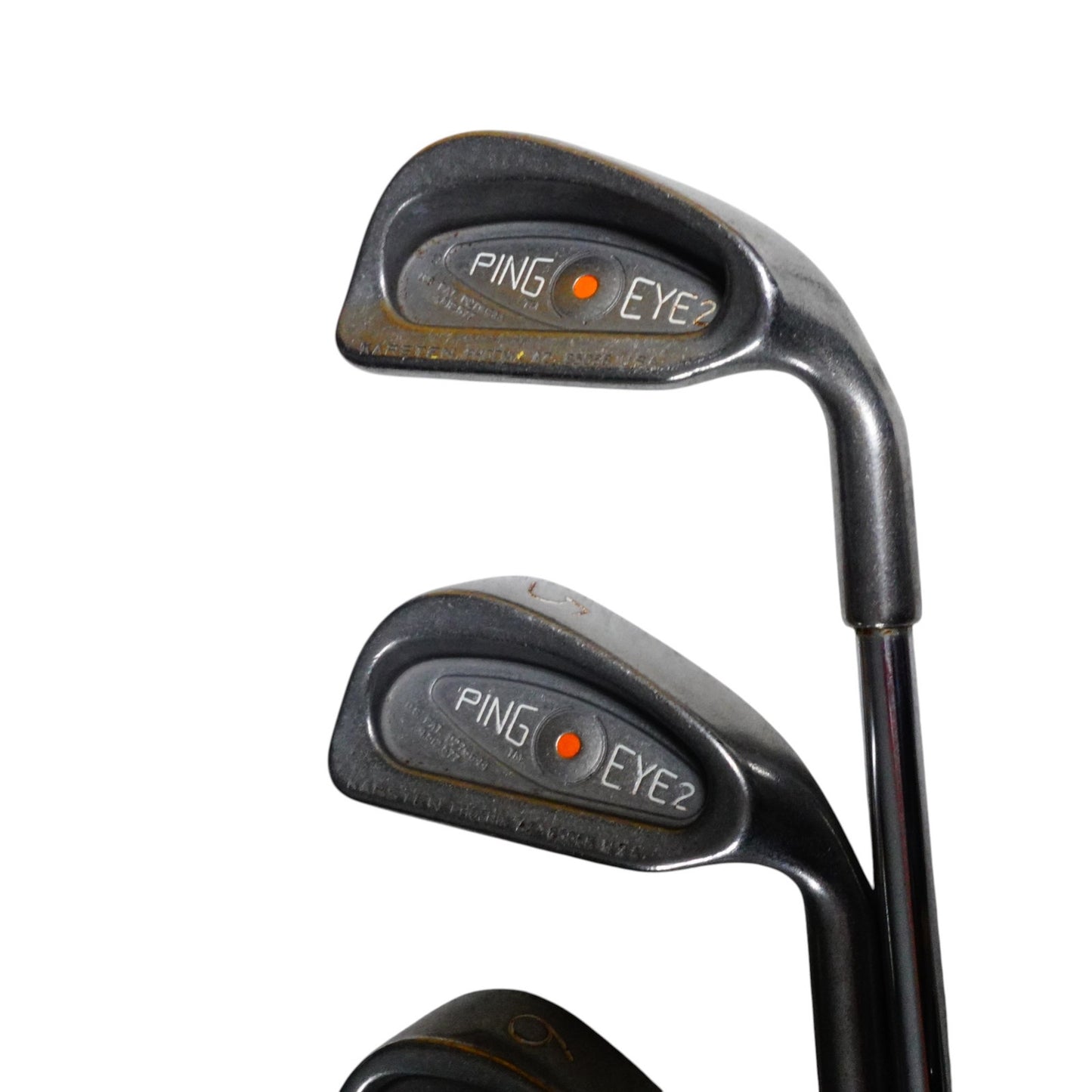 Ping Eye 2 Orange Dot Iron Set ZZ Lite Stiff Steel -0.5" 4-PW RH Matching Serial