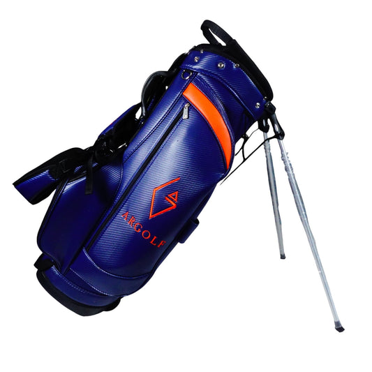 Argolf Blue Carry Dual Strap Stand Golf Bag 5 Way