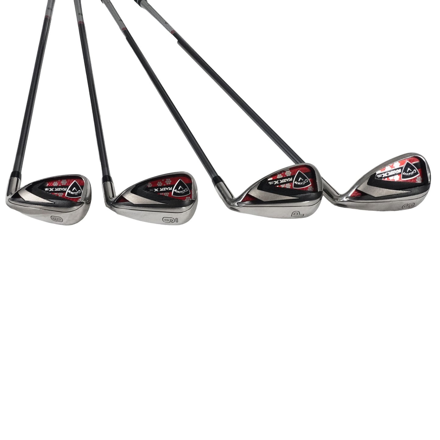 Callaway Razr X HL Set Driver 3 Wood Iron Set 4 5H 6-SW Ladies Flex RH NEW GRIPS