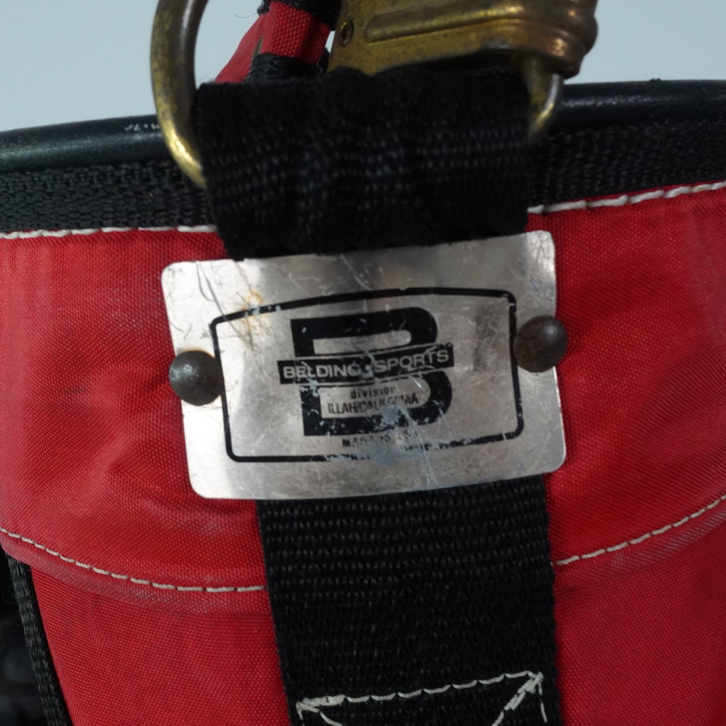 Trump Casino Hotel Vintage Belding Sports Sunday 6 Way Nylon Golf Bag