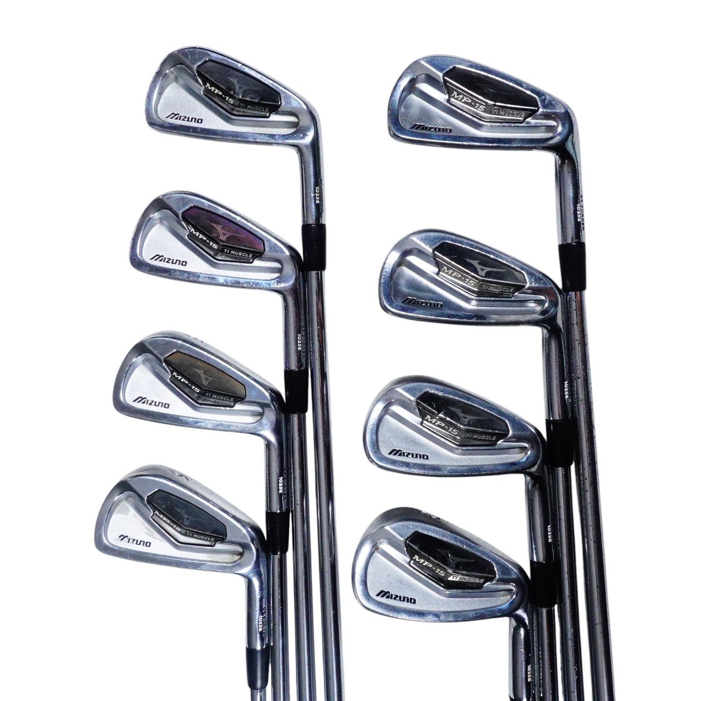 Mizuno MP-15 Iron Set Project X 6.5 Extra Stiff 3-PW +1.25" RH NEW GRIPS