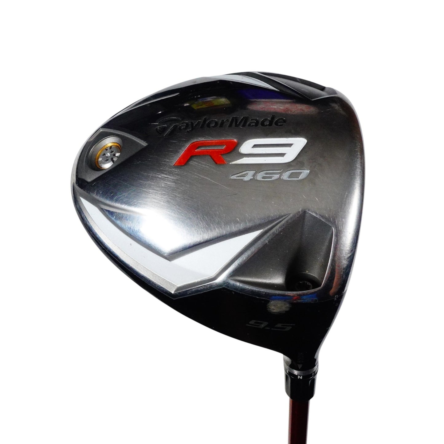 TaylorMade R9 FCT 460 9.5 Degree Driver Motore Stiff Flex Graphite 45.5" RH