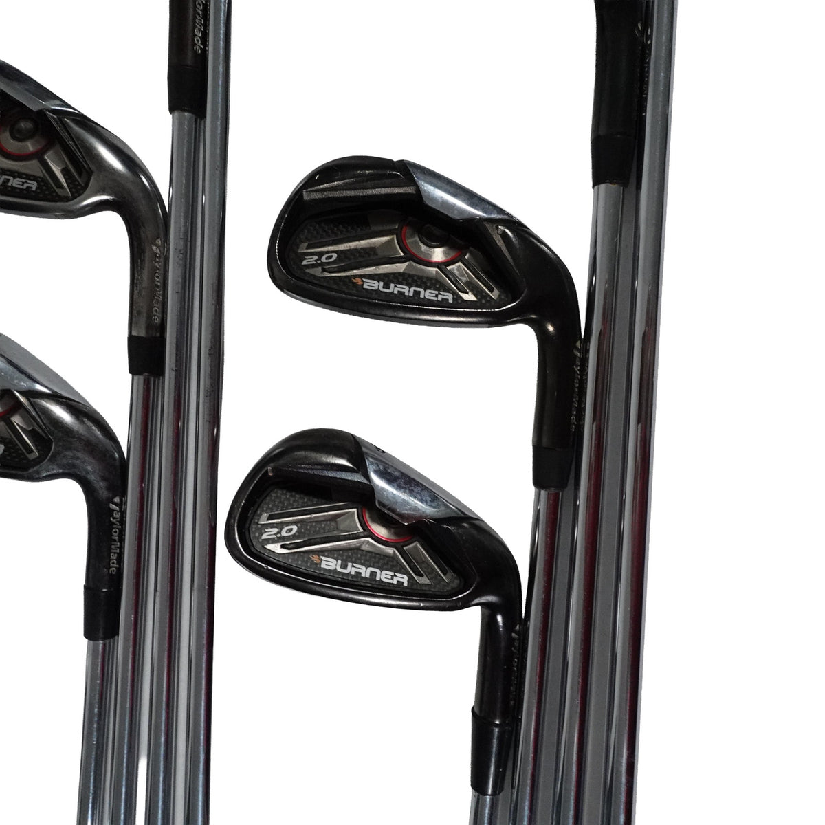 TaylorMade Burner 2.0 Iron Set Rifle FCM 6.0 Stiff Flex Steel 3-PW RH