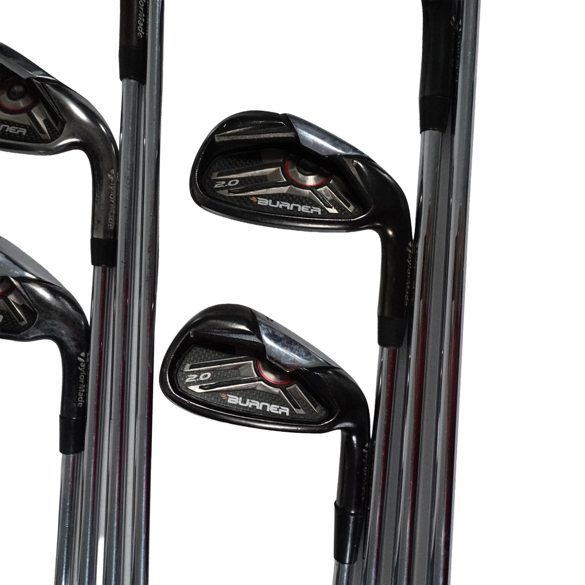 TaylorMade Burner 2.0 Iron Set Rifle FCM 6.0 Stiff Flex Steel 3-PW RH