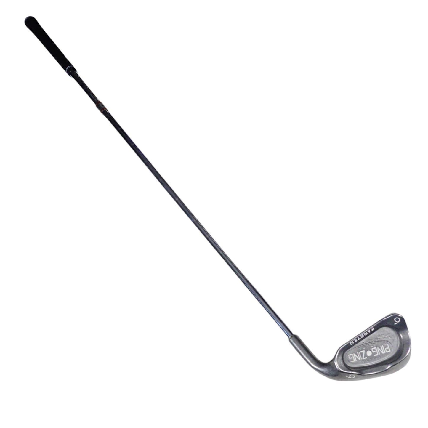 Ping Zing White Dot 6 Iron KT-M Stiff Flex Steel 38.5" RH NEW GRIP