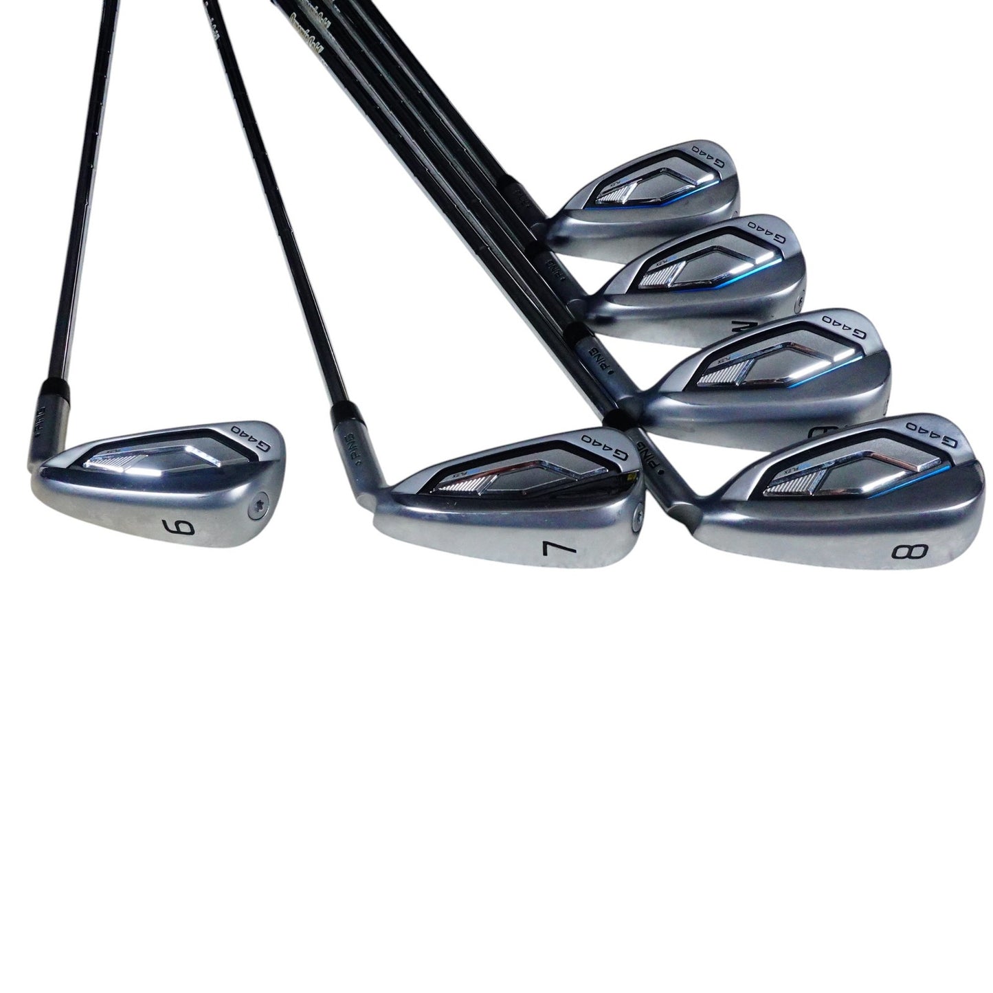 PIng G440 Black Dot Iron Set Dynamic Gold 105 S300 Stiff Flex Steel 6-PW+U RH